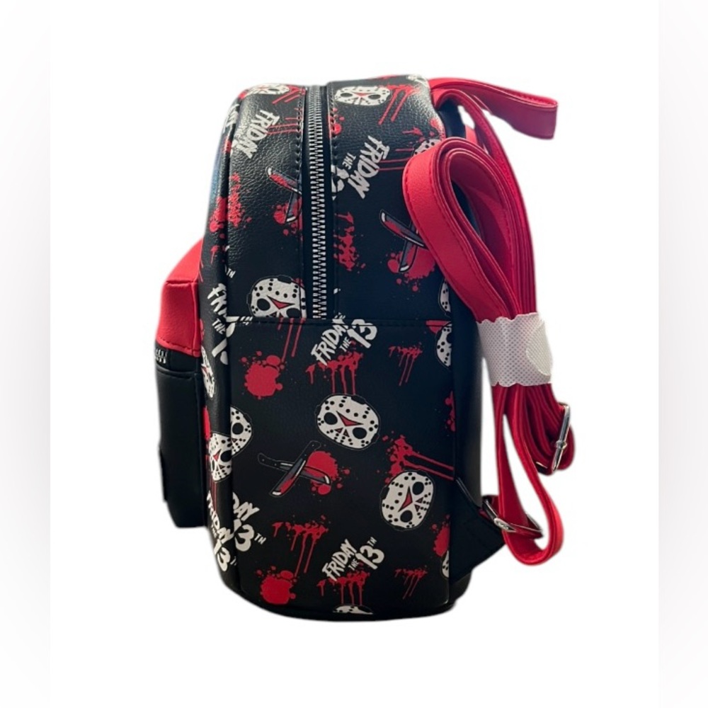 NWT Bioworld Friday the 13th Chibi Jason Mask Backpack - Picture 8 of 10